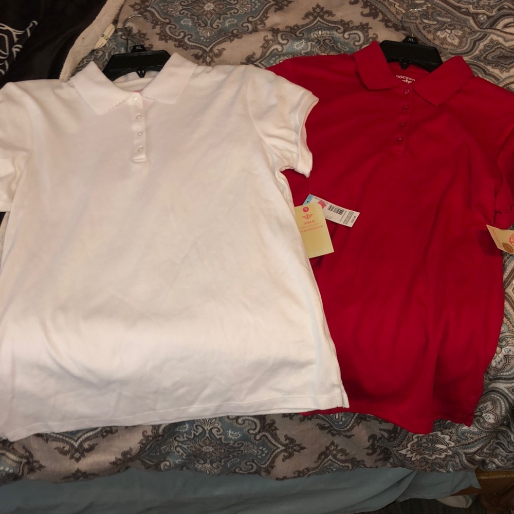 2 Dockers Collared Shirts Size XL (16.5/18.5) Plus